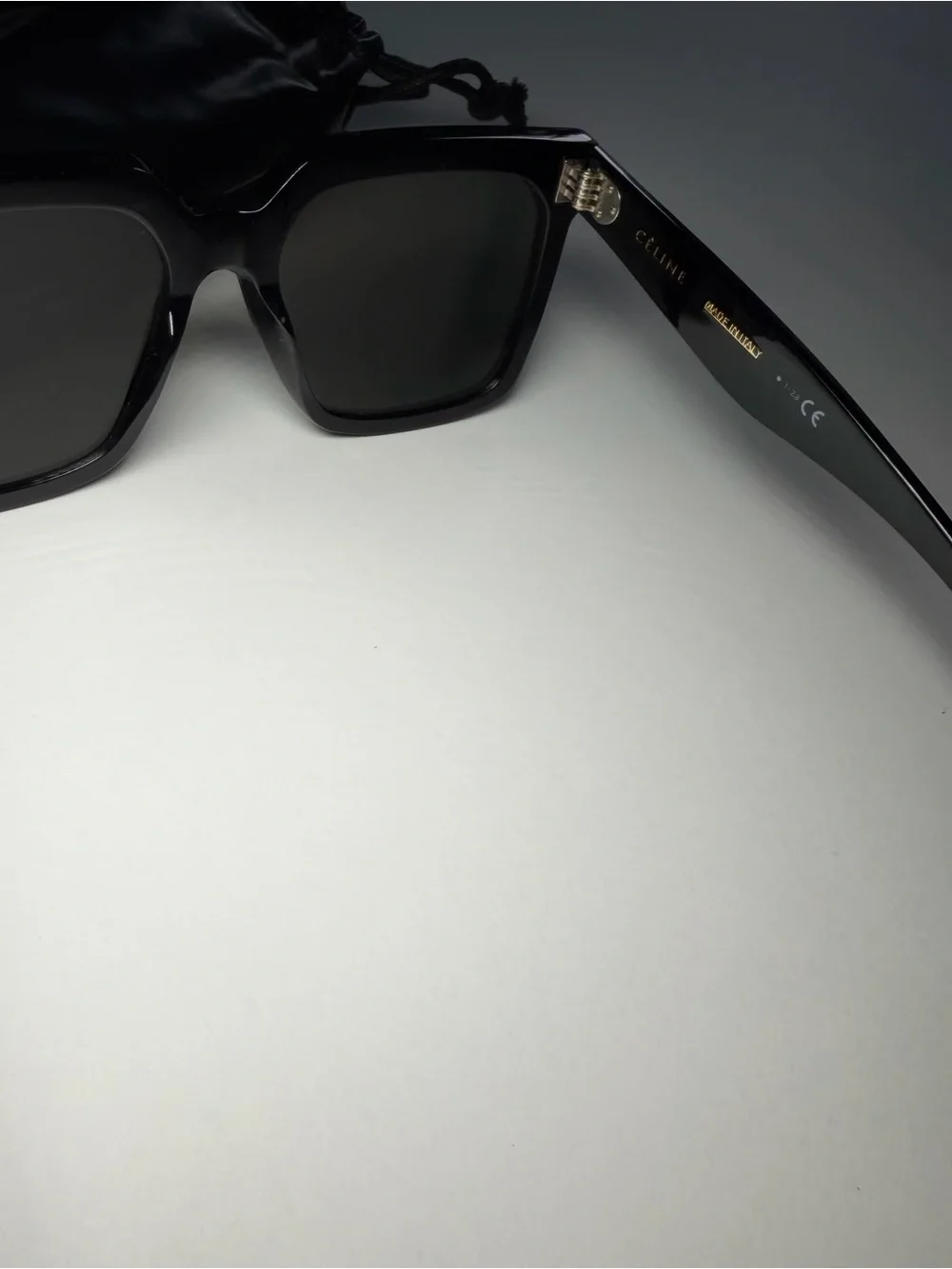 Celine Black Square Sunglasses